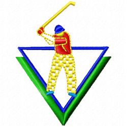 Golf Embroidery Design 3 Golf Embroidery Design 3